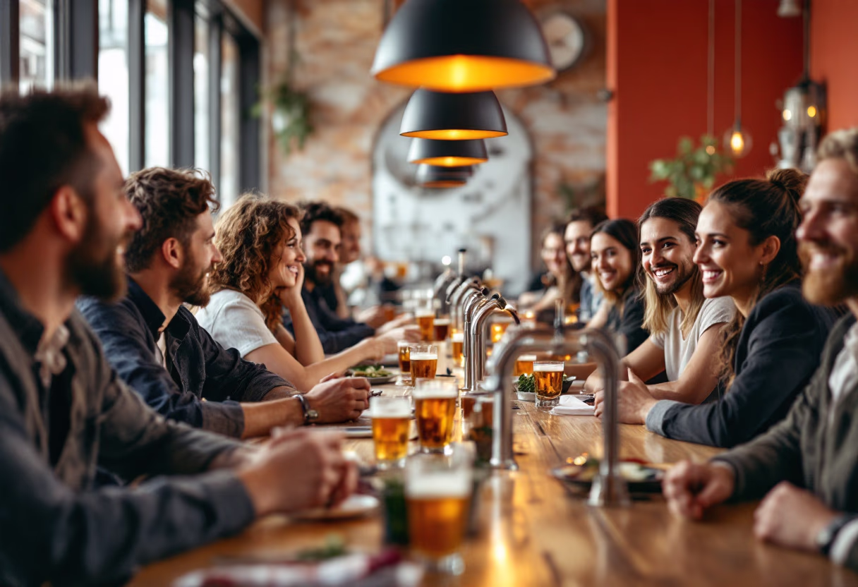 image of local community (for a craft brewer)