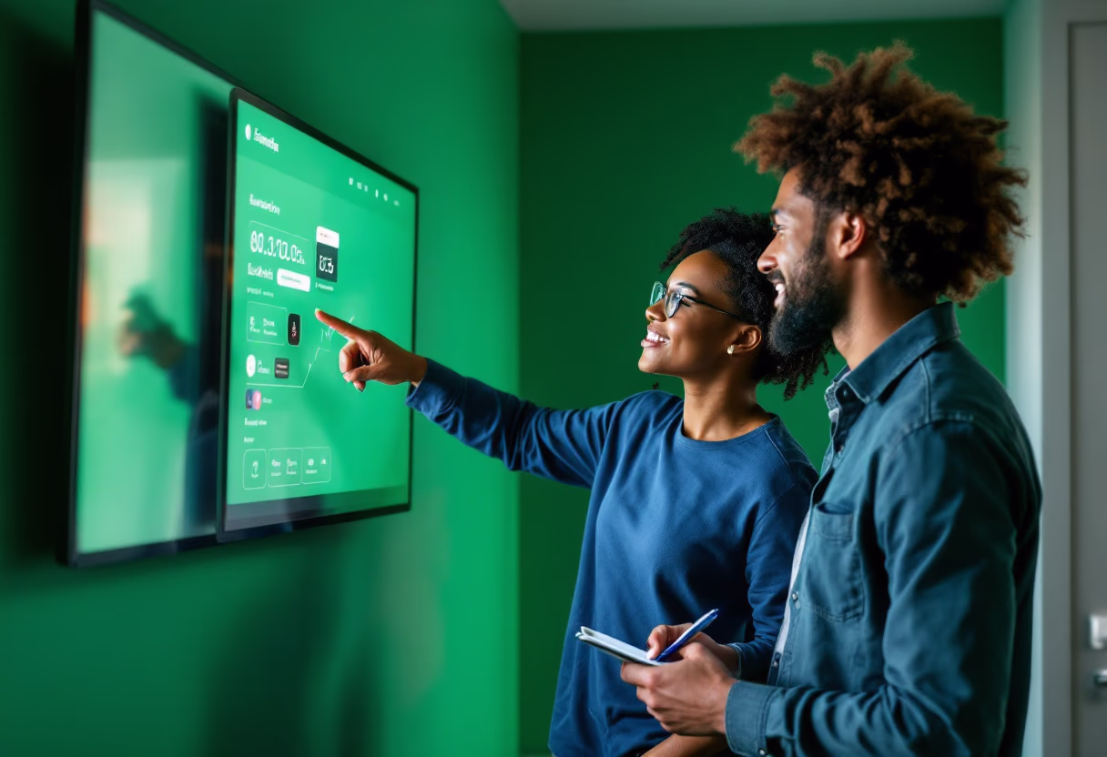 image of founders with a shared moment (for a edtech)