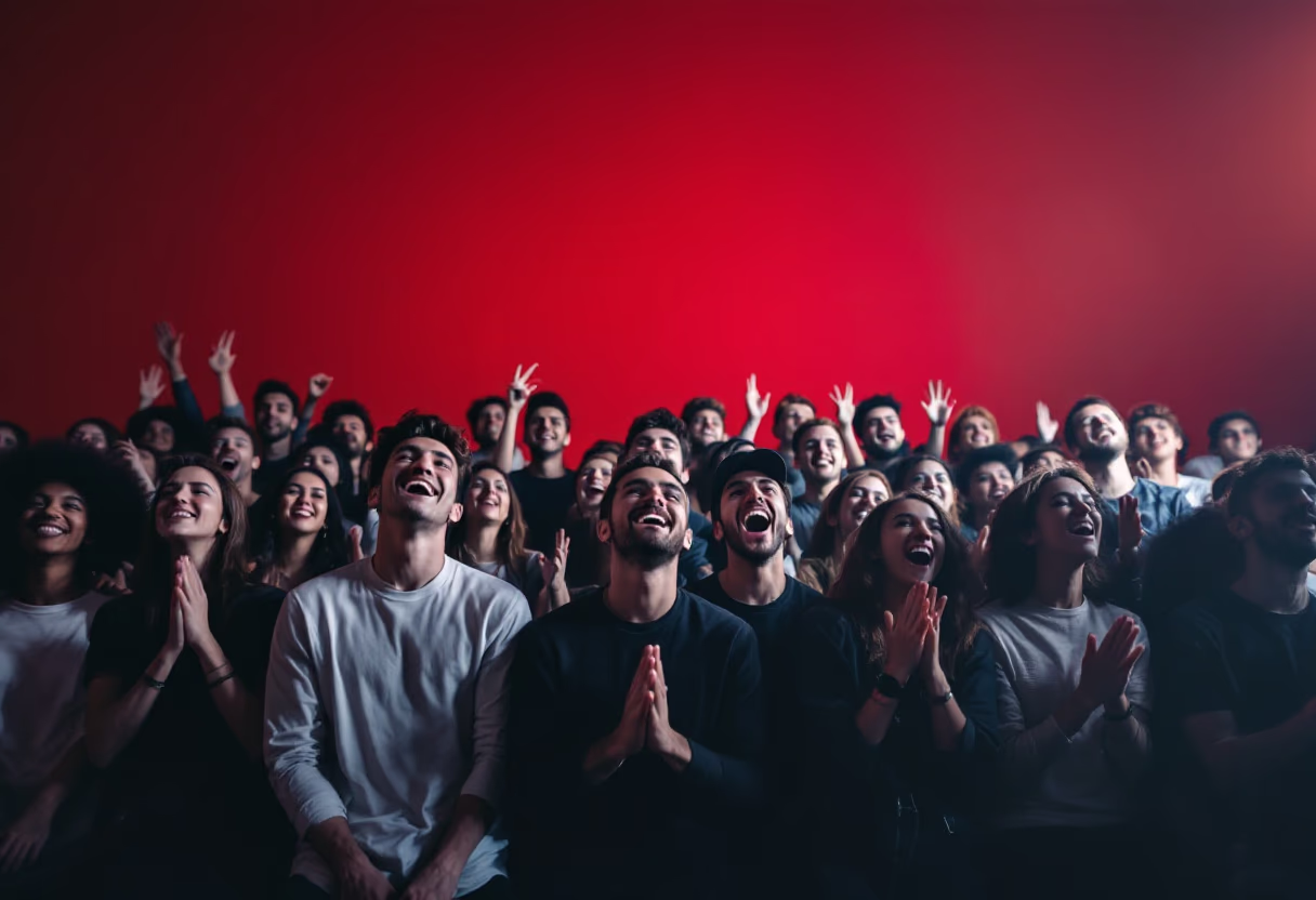 image of a concert crowd