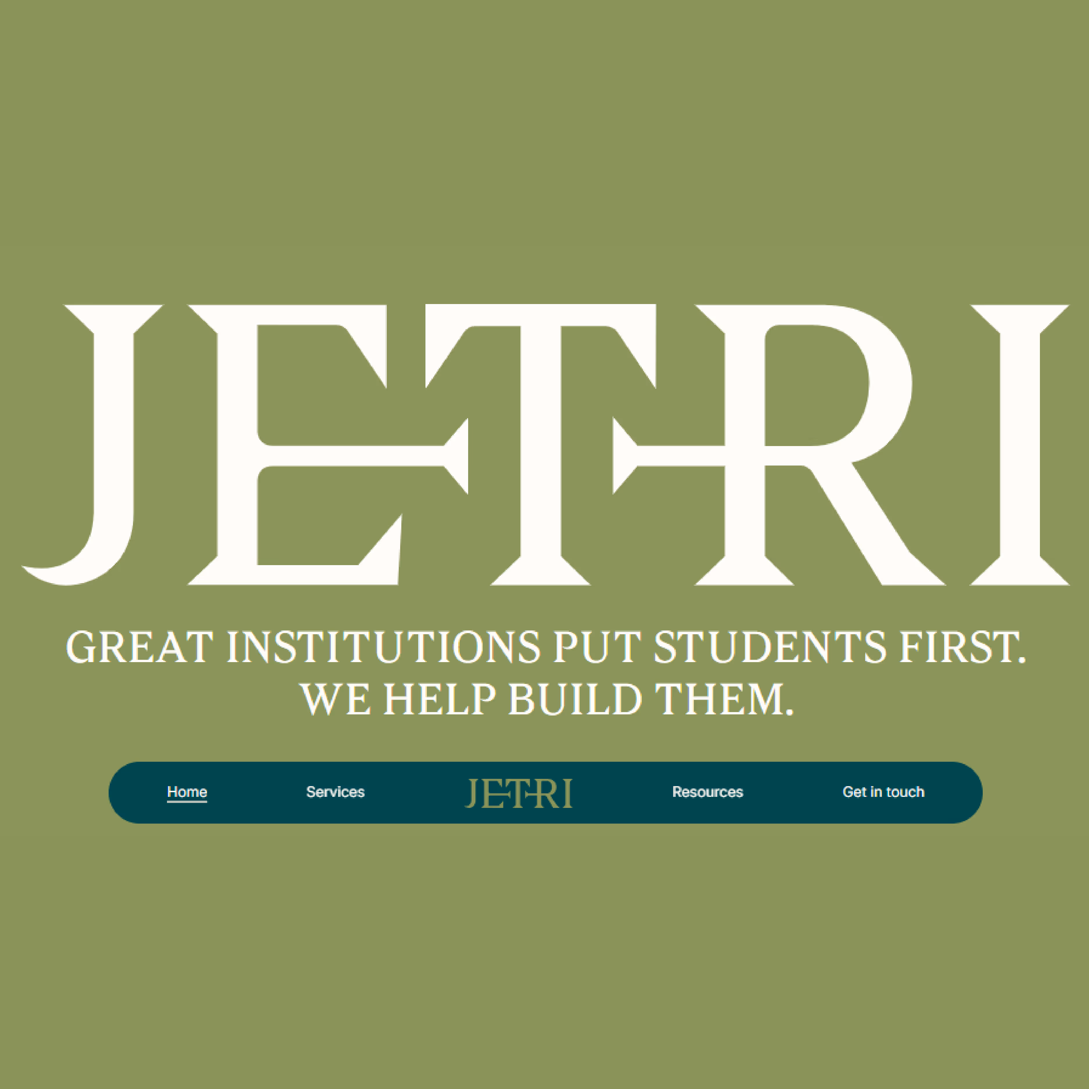 New Website for Brand Launch | Jetri
