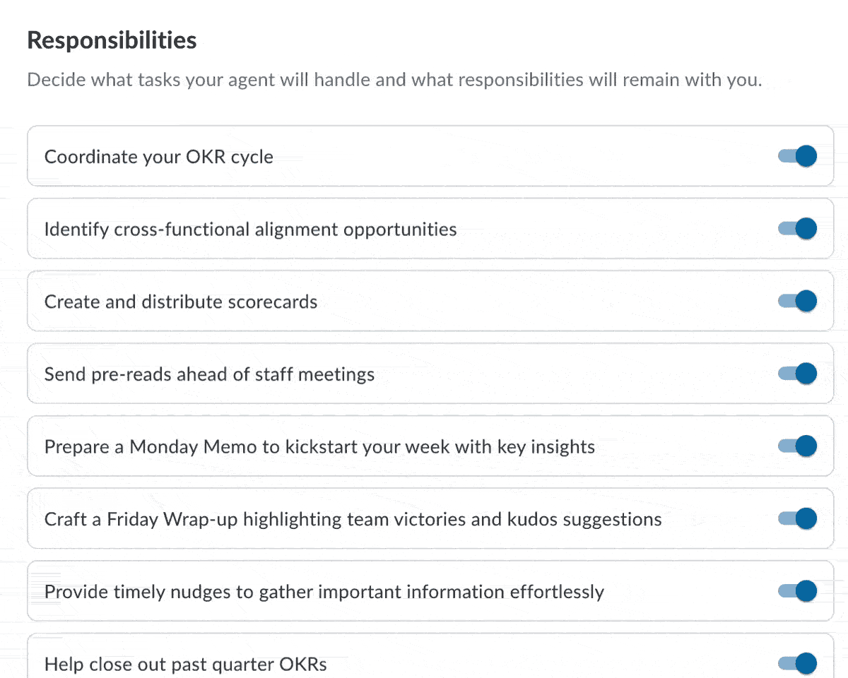 AI Agent Responsibilities