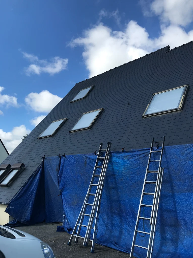 image of solar panels installation