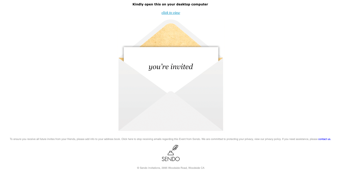 TIDALGUEST invitation phishing figure