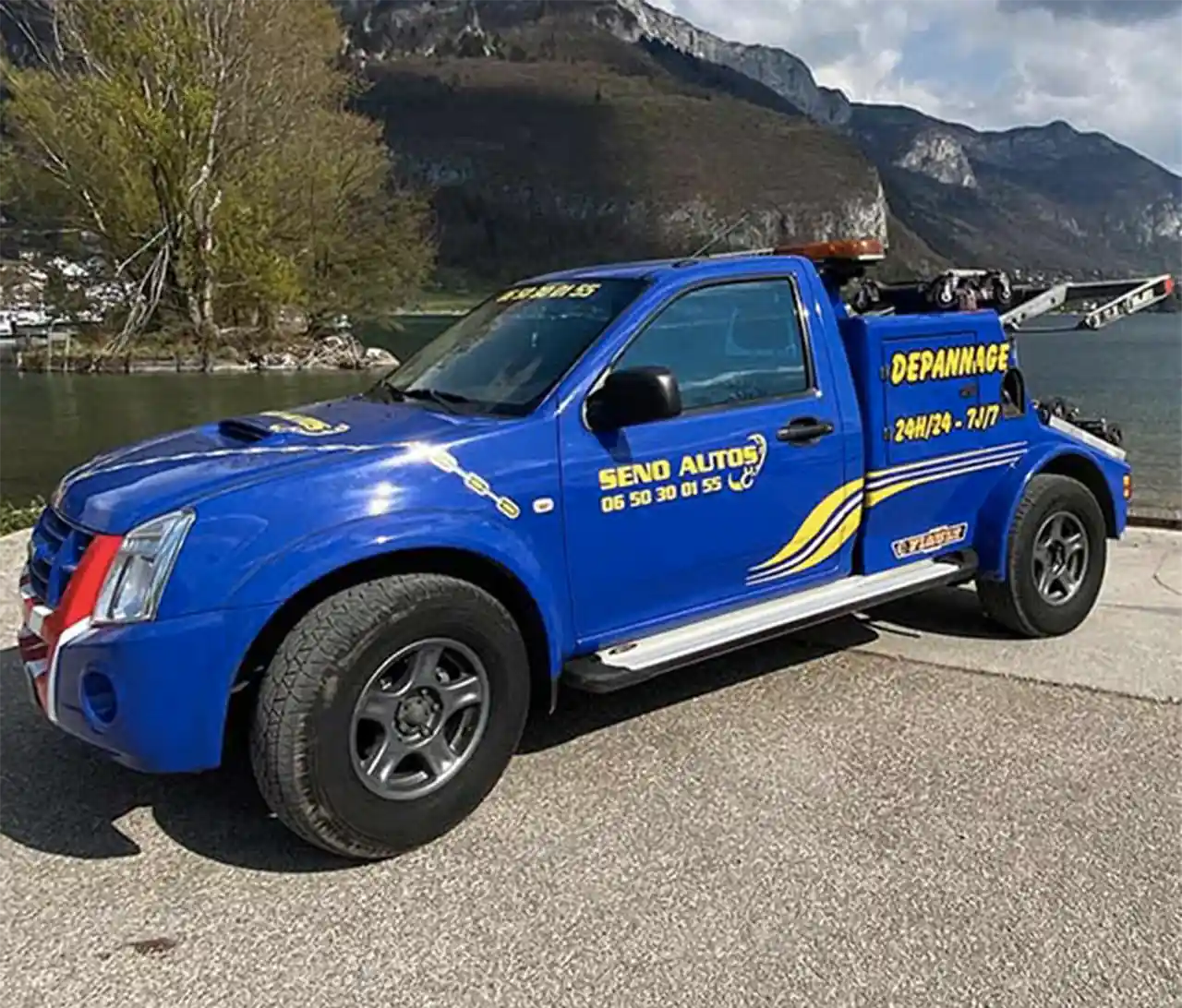 dépanneuse légère pour accès difficile