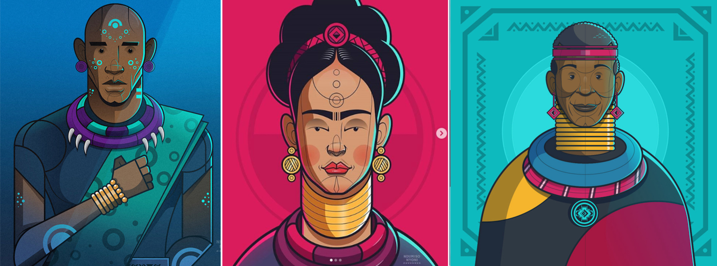 Ndumiso Nyoni: Multimedia Designer/ Illustrator