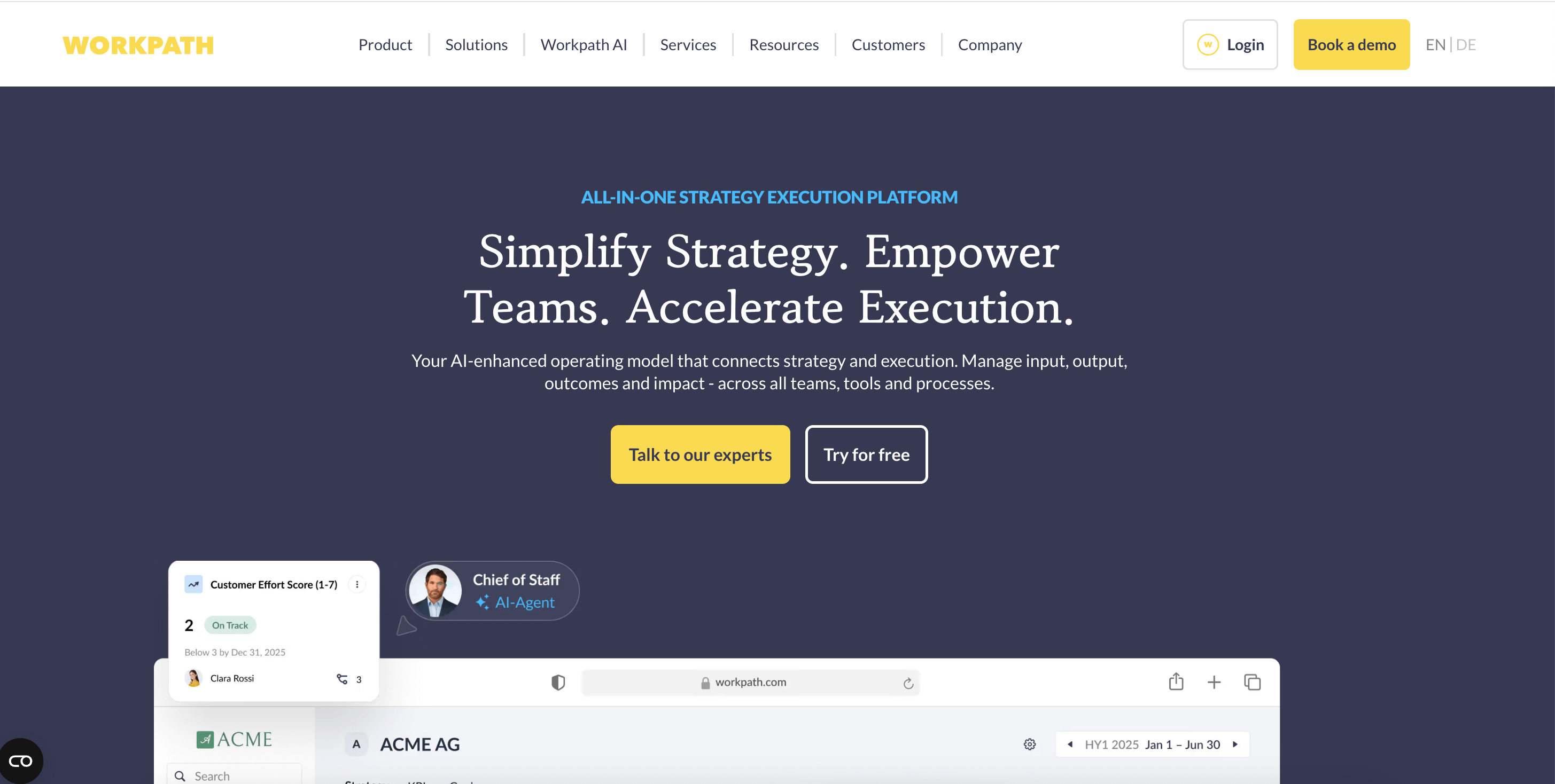 Top Viva Goals Alternatives - Workpath