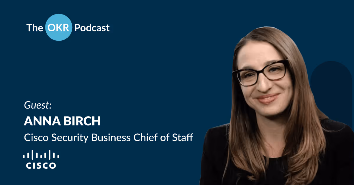 Anna Birch - The OKR Podcast