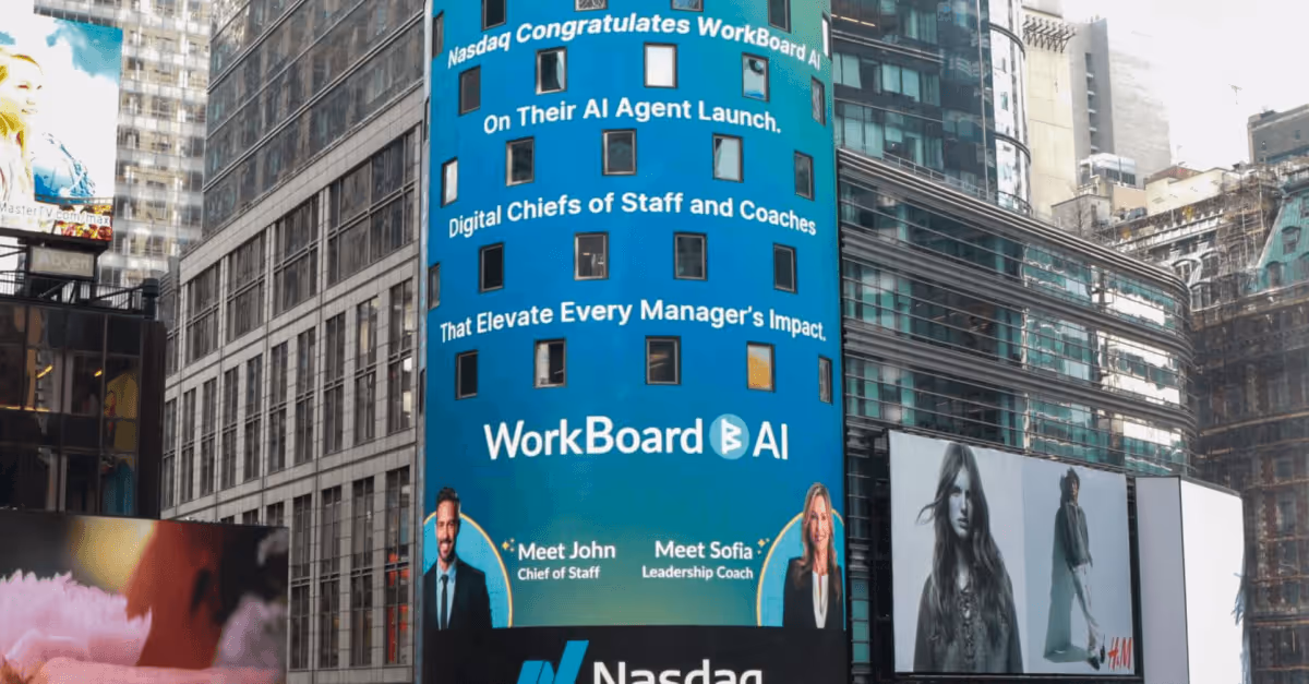 AI agents on Time Square 2025