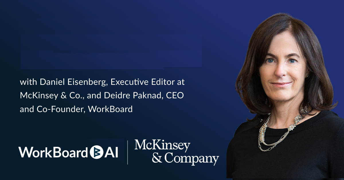 Deidre Paknad - McKinsey Podcast