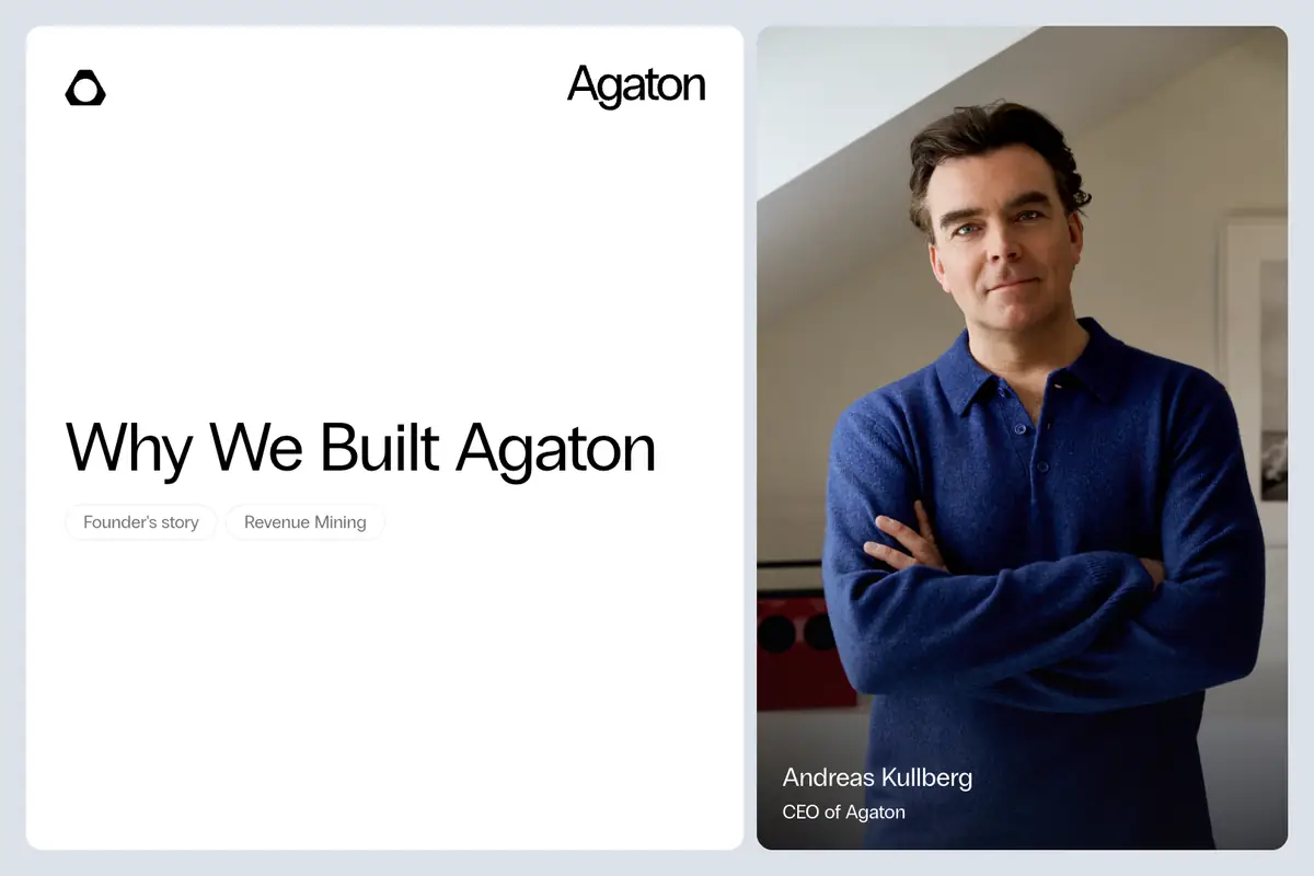 Why We Built Agaton