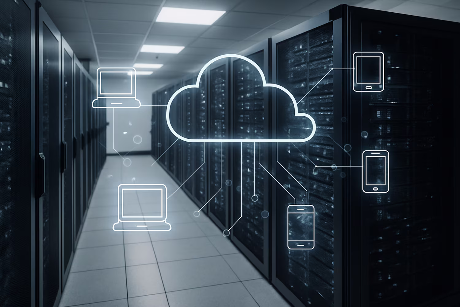 Data center with cloud migration overlays
