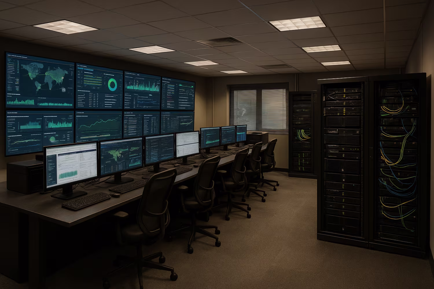 Efficient network operations center afternoon