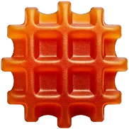 An orange gummy