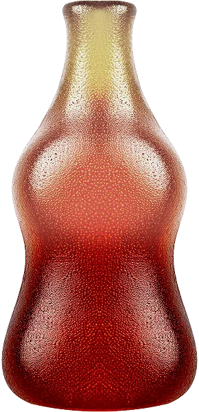 A bottle shaped gummy