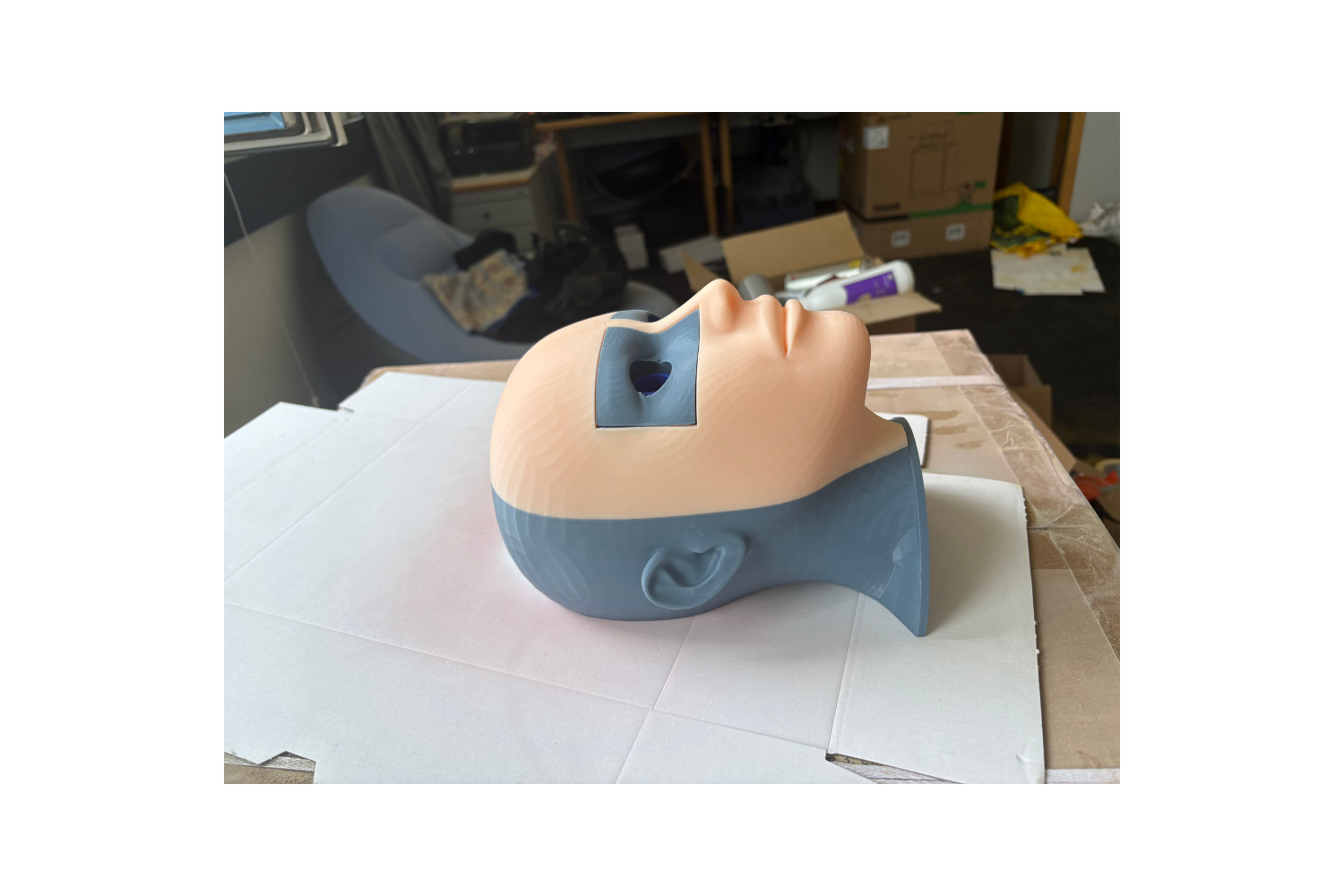 Augenhalter für Augenarzt-Probe-OP