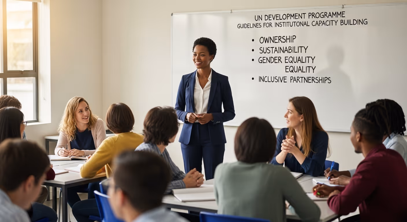 UNDP Guidelines for Institutional Capacity Building