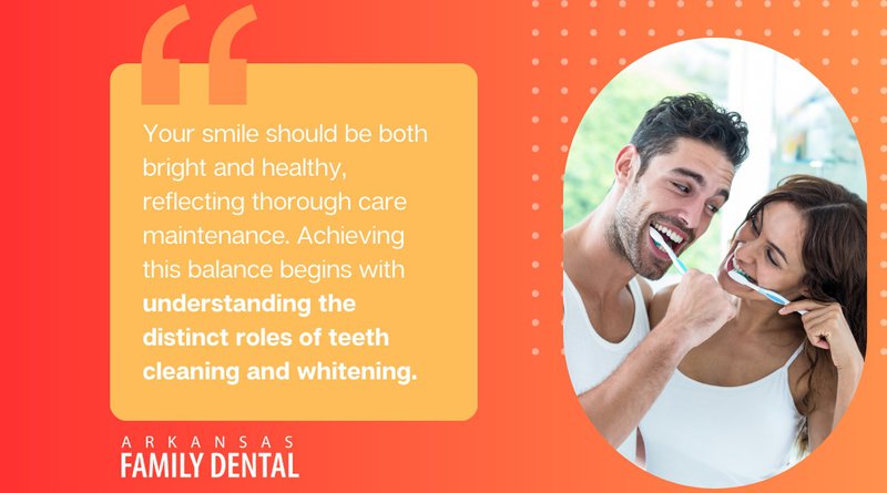 teeth cleaning vs whitening