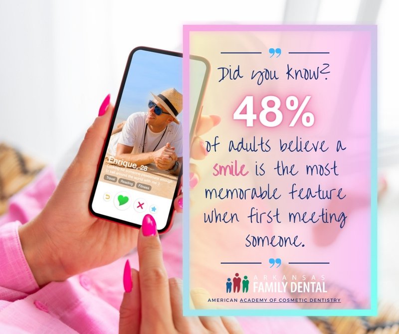 a smile is the most memorable attribute people remember including straight teeth