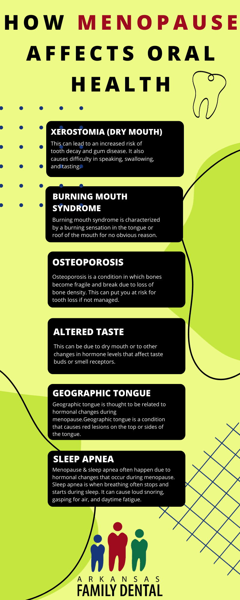 how does menopause change your oral care routine?