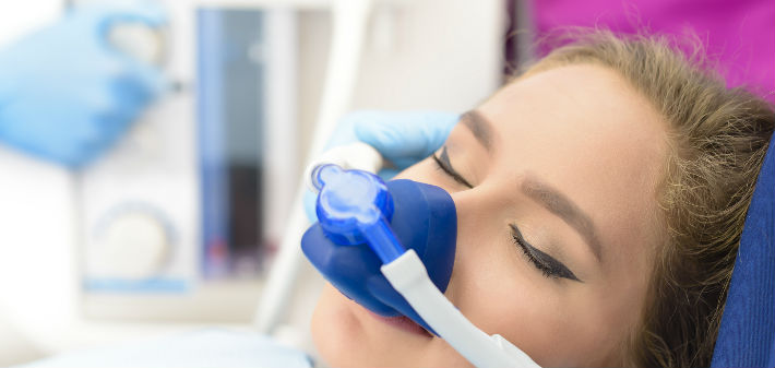 A patient is calmly sedated after knowing what to expect at her Little Rock, AR dentist.
