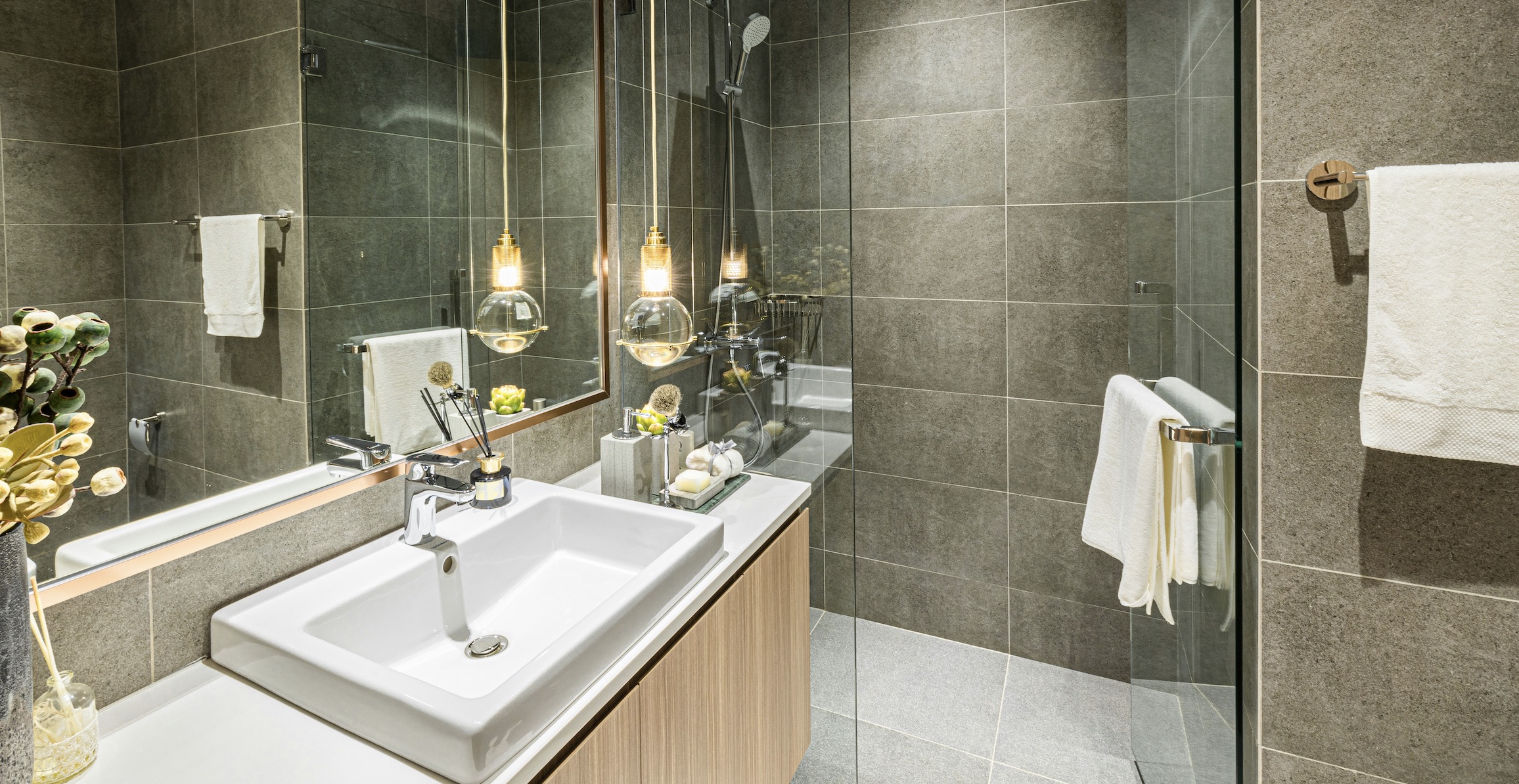 Douche à l'italienne