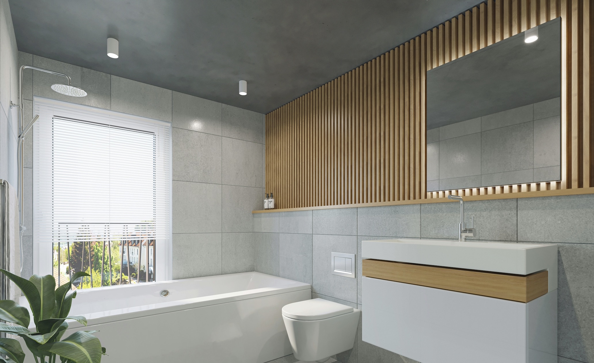 Salle de bain connectée