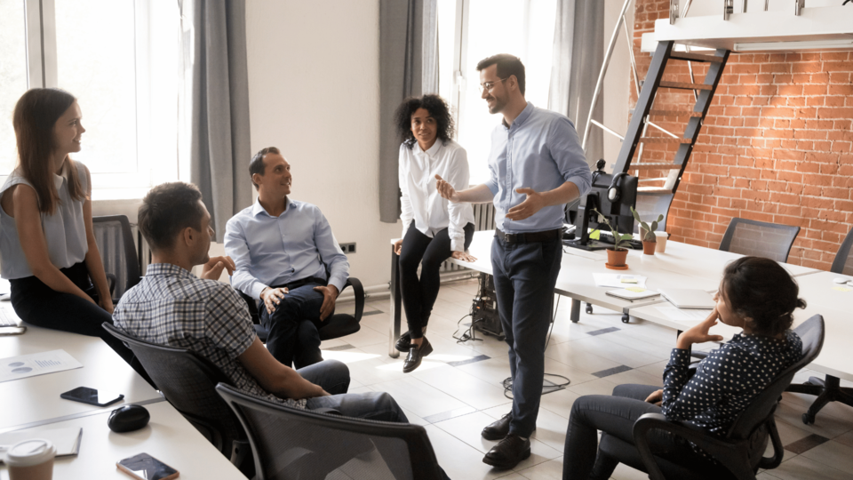 photo d'un coaching entreprise de groupe