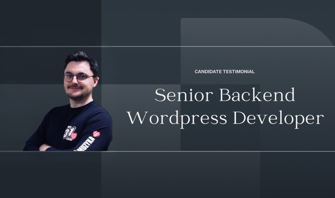 Senior Backend Wordpress Developer Candidate Testimonial Video|Prodigi Candidate Testimonial Senior Wordpress Developer