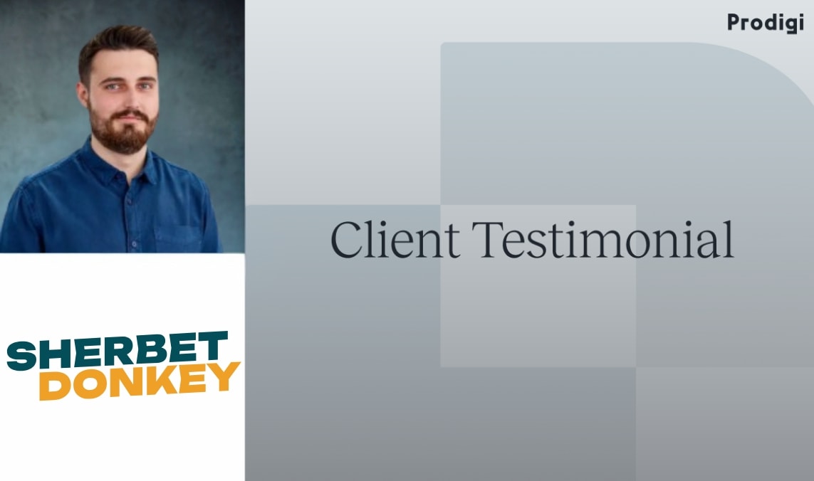 Sherbet Donkey Client Testimonial Video|Prodigi Customer Testimonial Sherbet Donkey