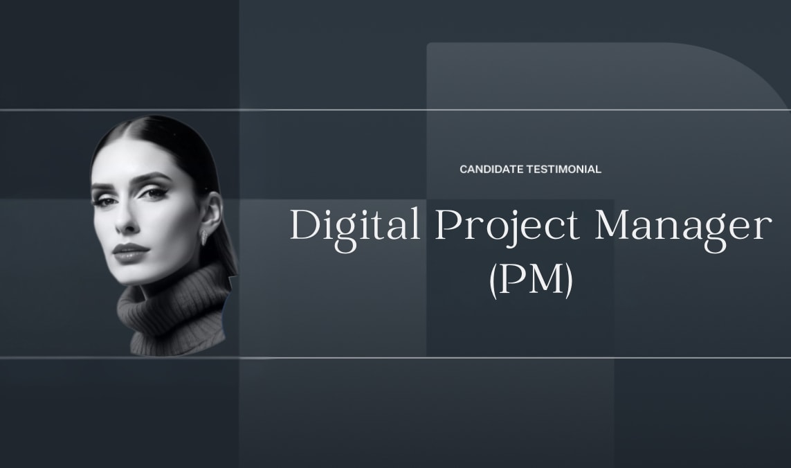 Digital Project Manager (PM) Candidate Testimonial Video|Prodigi Candidate Testimonia: Digital Project Manager (PM)