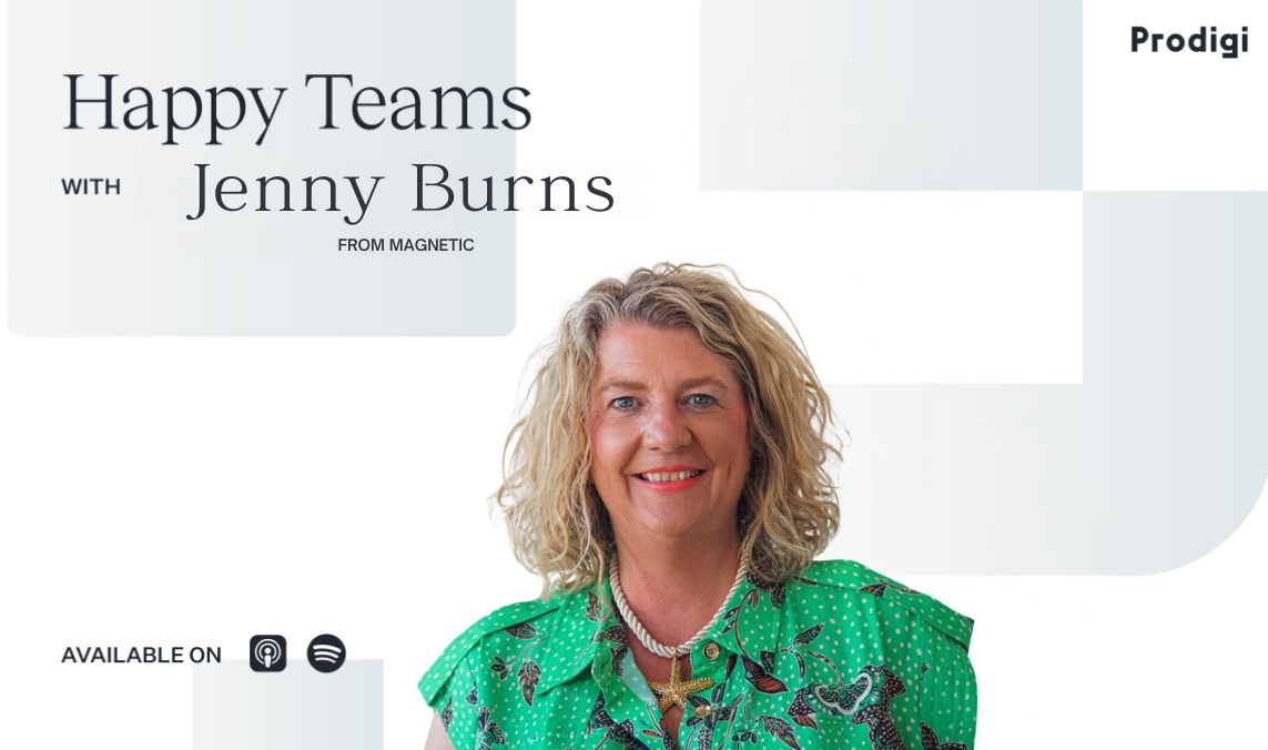 Why This Innovation Agency Stopped Pitching and Hires for Behaviour Over Skills: Jenny from Magnetic on the Happy Teams Podcast