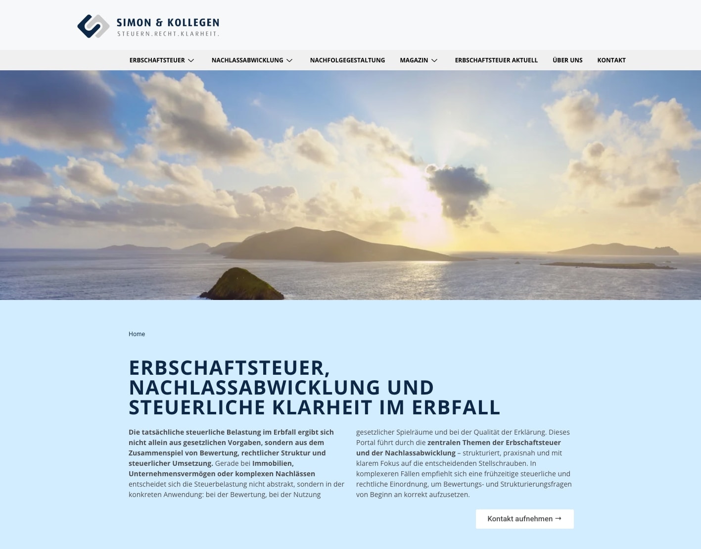 startseite Portal erben-berater.de