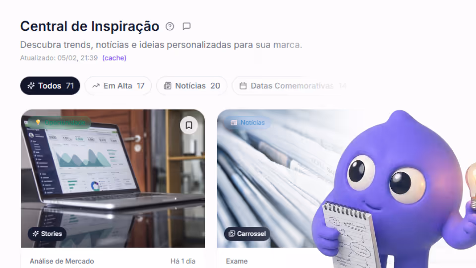 Gerador de Inspirações