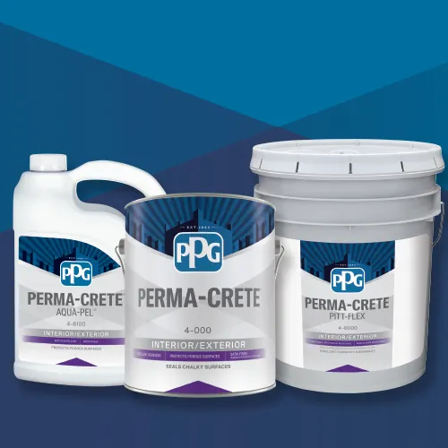 PPG PermaCrete Coatings supplied by Zoerner Paints Plus, a premier paint store in Covington LA. Also serving Mandeville, Madisonville, Abita Springs, Hammond, and surrounding areas.