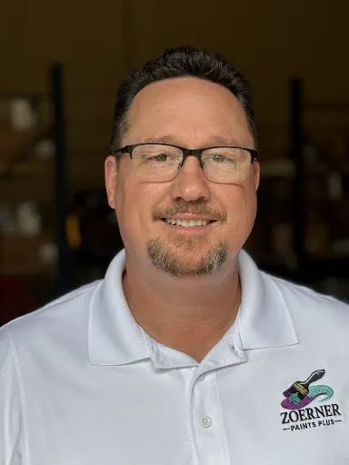Brian Zoerner, owner of Zoerner Paints Plus, paint store in Covington.