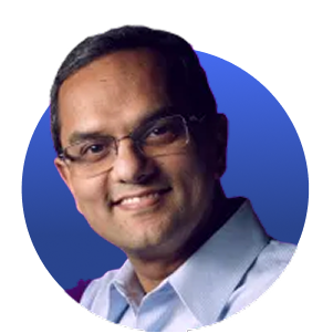 A headshot of Prakash Ramachandran, CFO