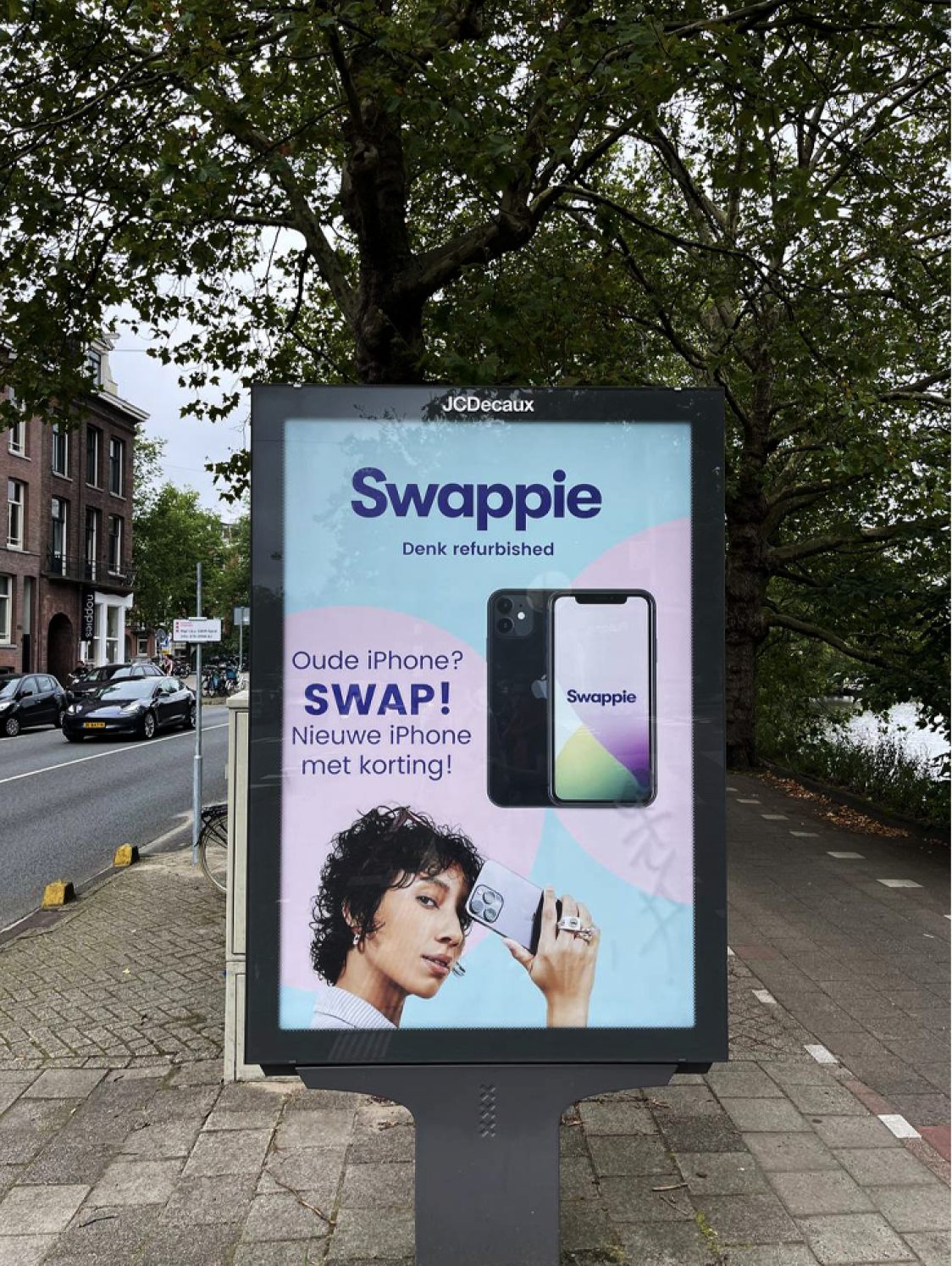 Swappie-kampanjan stillkuva