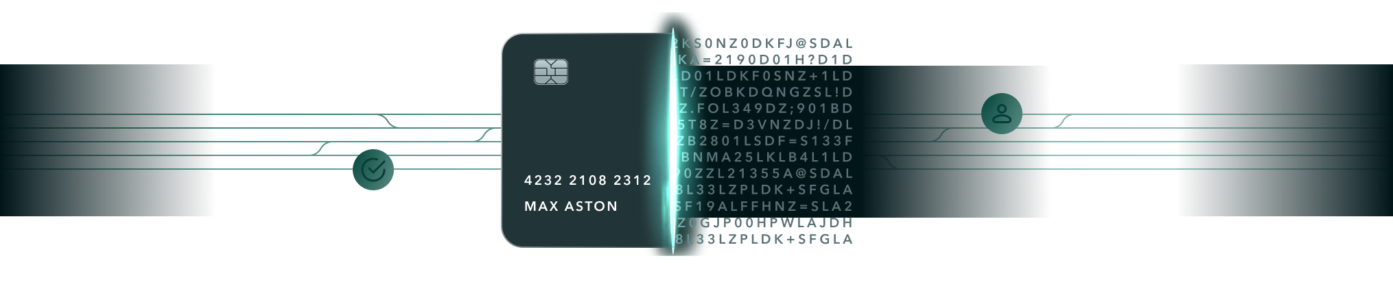 Credit card with cryptography