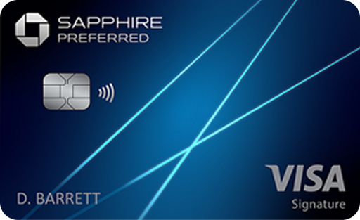 Chase Sapphire Preferred card
