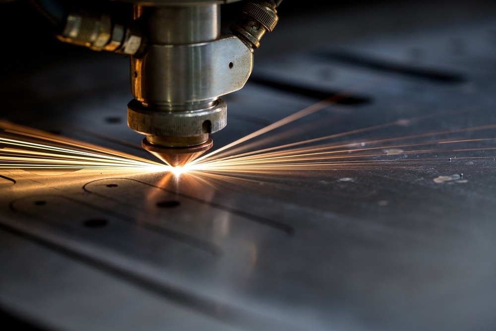 image of product detail from a manufacturing plant