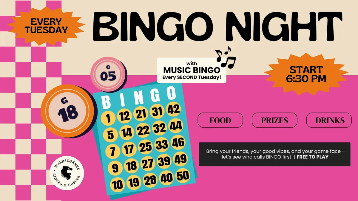 bingo night flyer