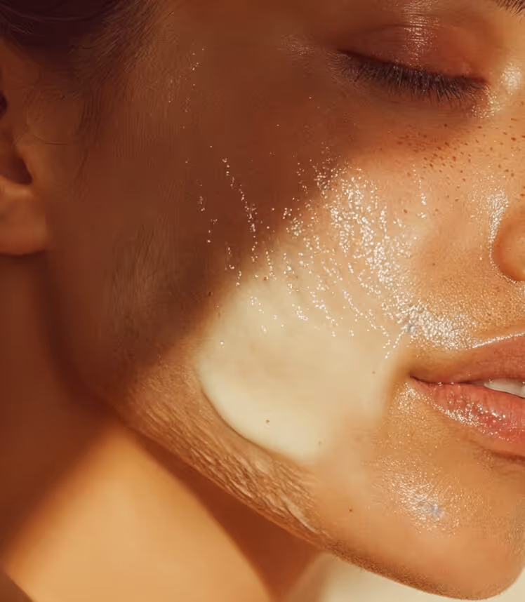 Nature Inspired Image Right Derma Webflow Template ┃ BRIX Templates