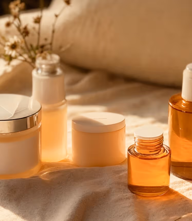 Nature Inspired Image Left Derma Webflow Template ┃ BRIX Templates