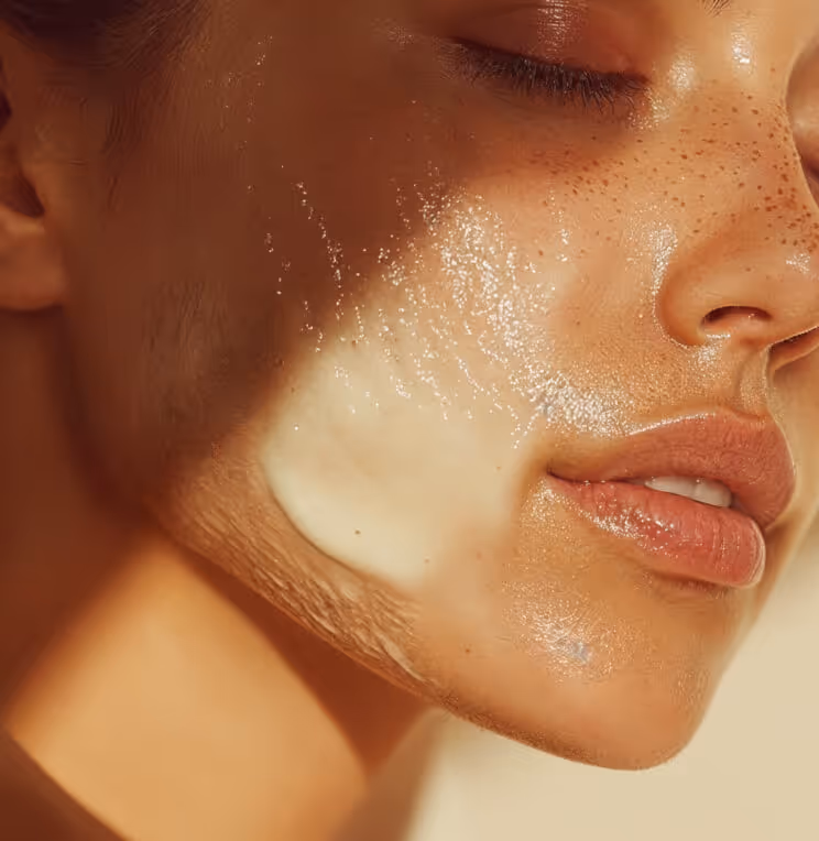 Nature Inspired Image Right Derma Webflow Template ┃ BRIX Template
