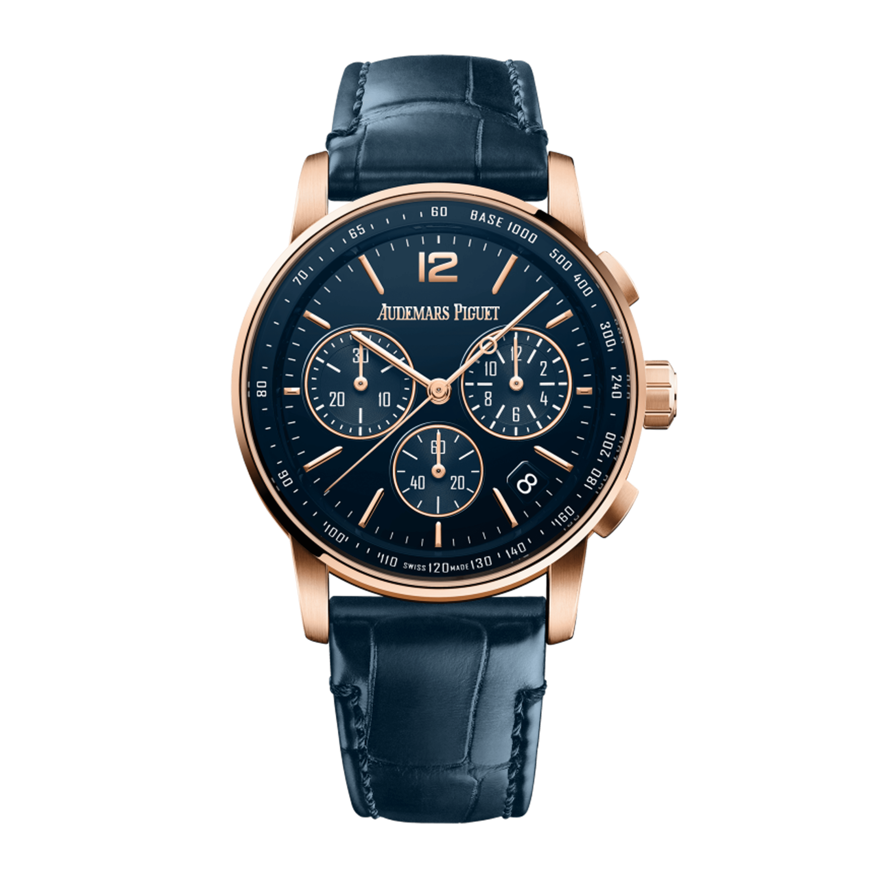 Code 11.59 Rose Gold Blue Dial 41mm