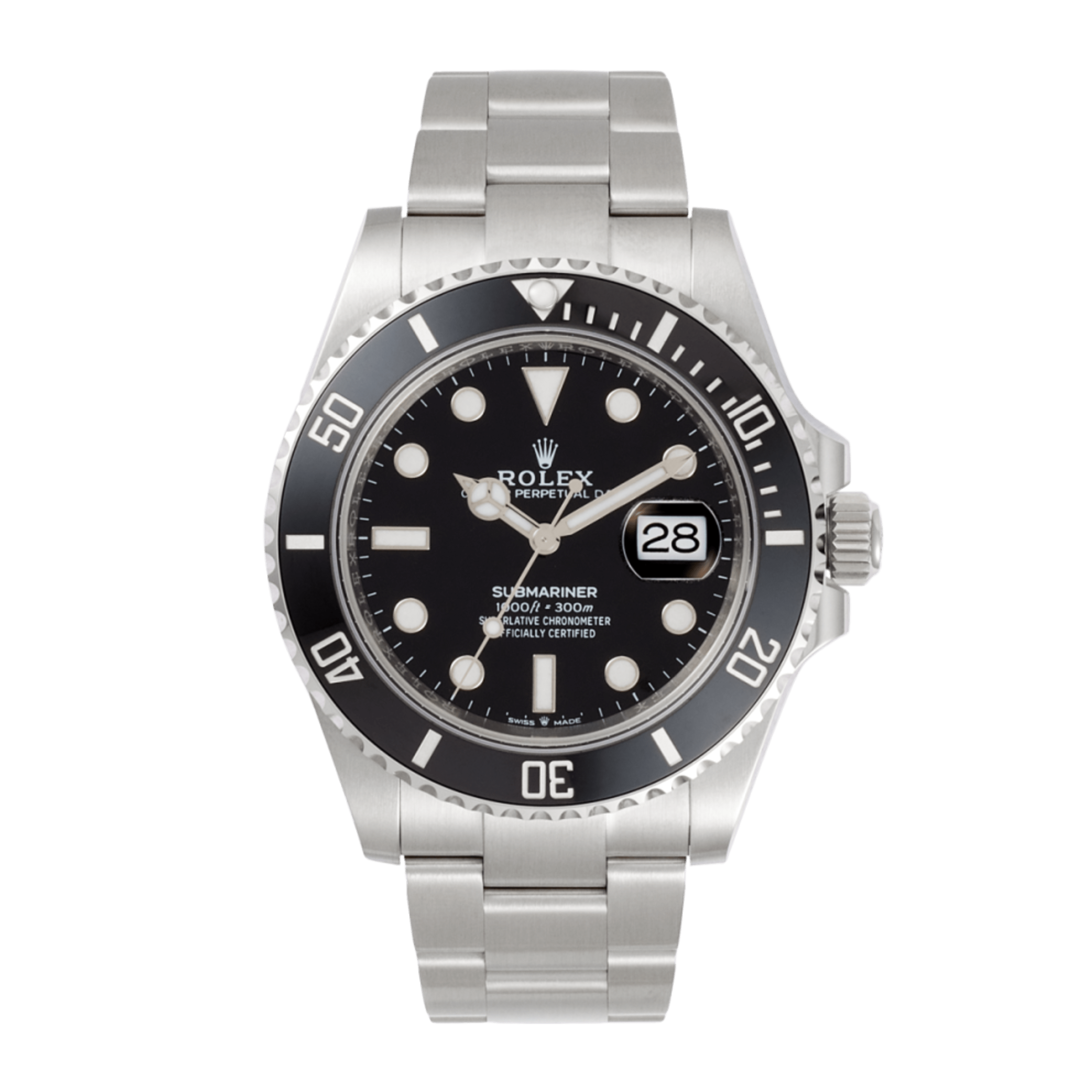 Submariner Date Steel Black Dial 41mm