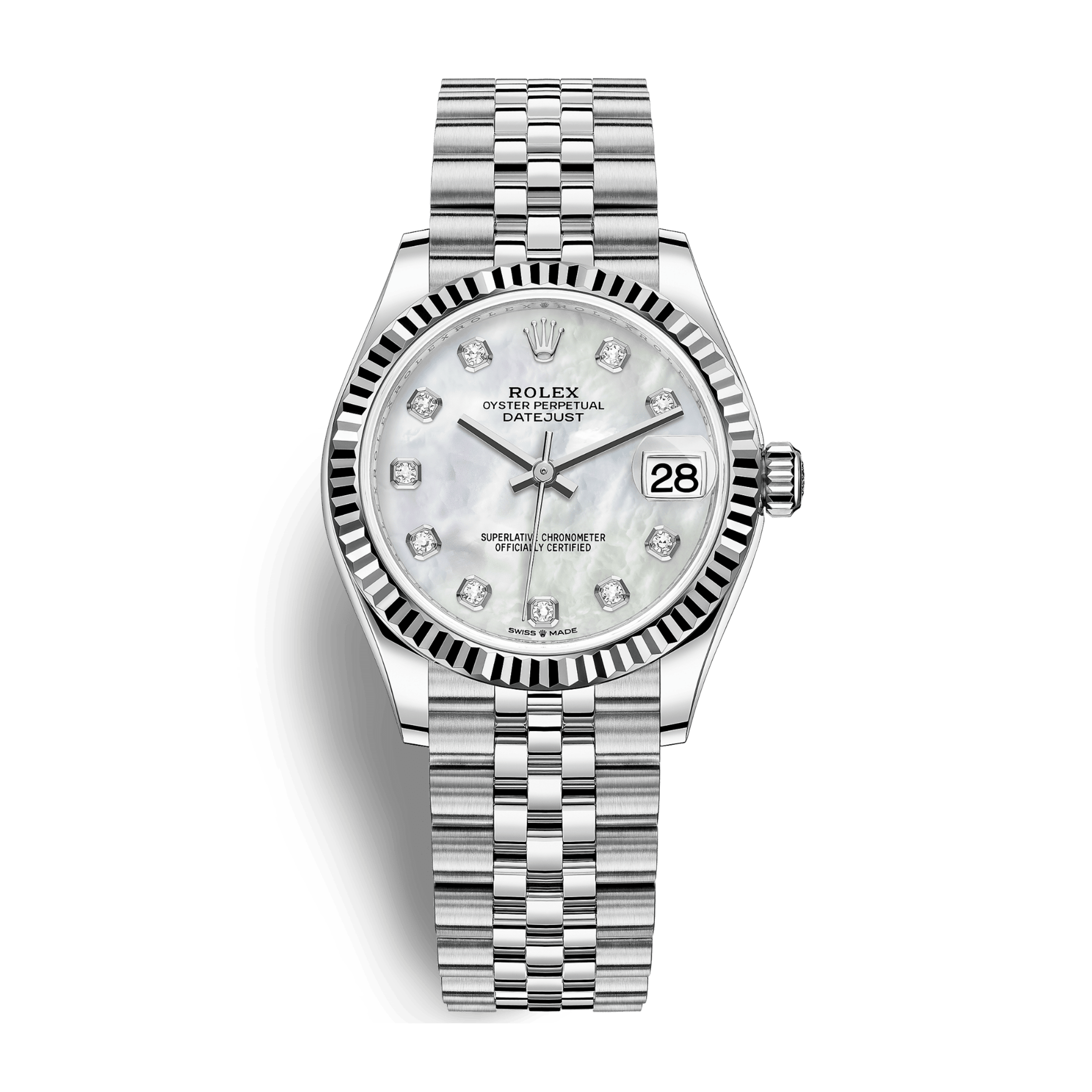 Datejust Steel Jubilee Mother of Pearl Dial 31mm