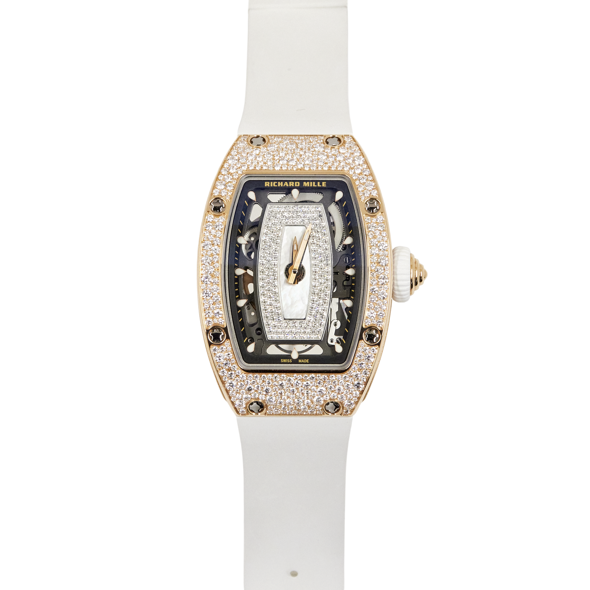 RM07-01 Rose Gold Snow Setting