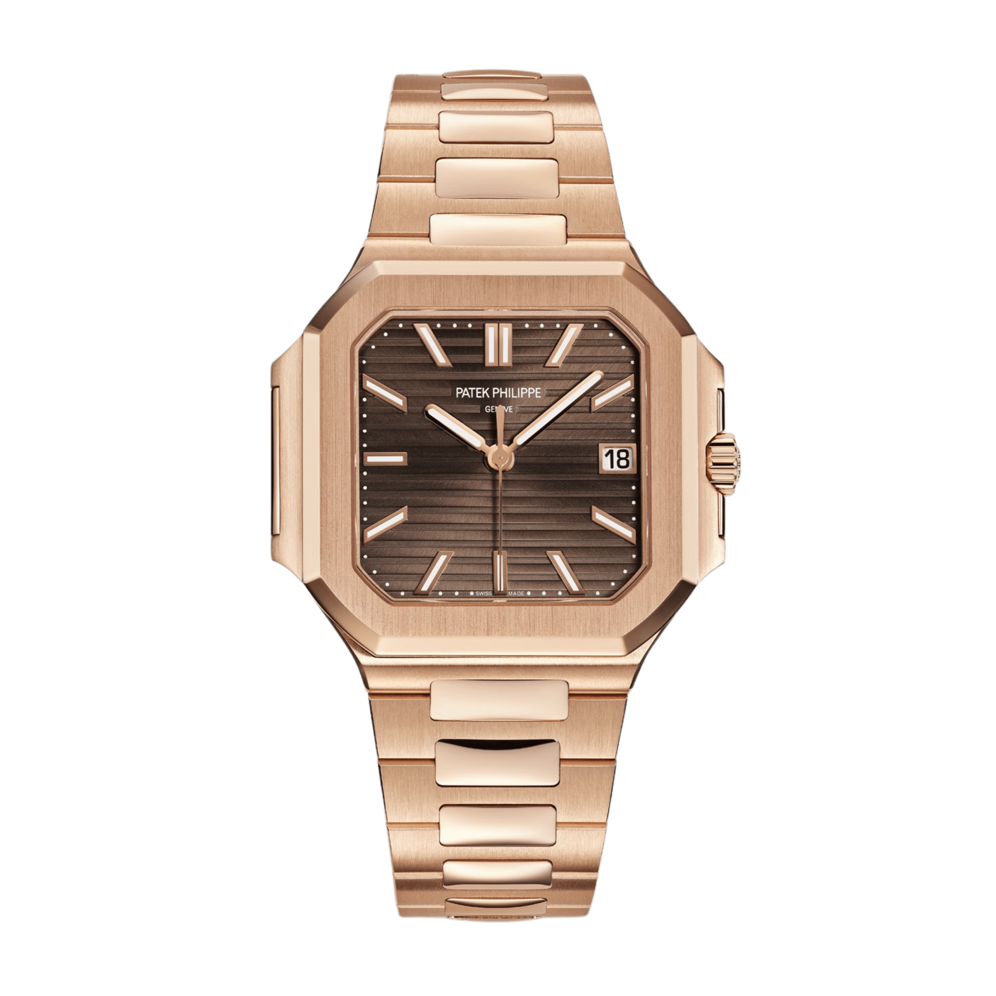 Cubitus Date Rose Gold Brown Dial 40mm