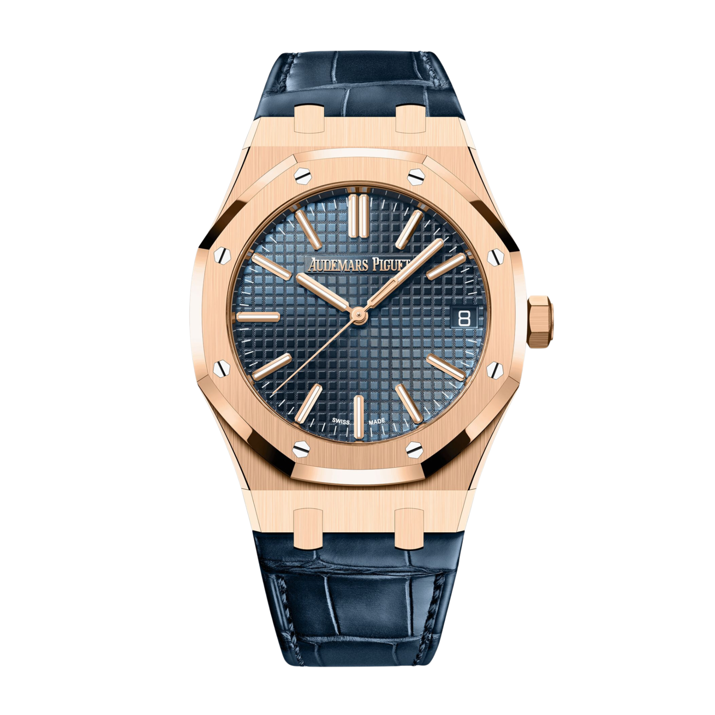 Royal Oak Selfwinding Rose Gold Blue Dial 41mm